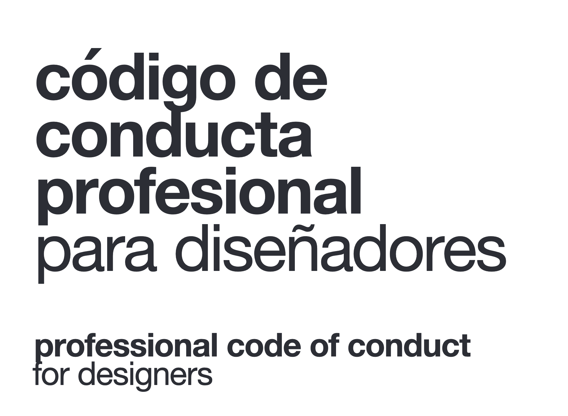 ICoD code translated to spanish
