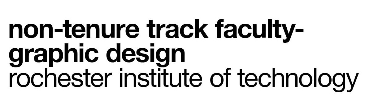 CC: non-tenure track faculty-graphic design