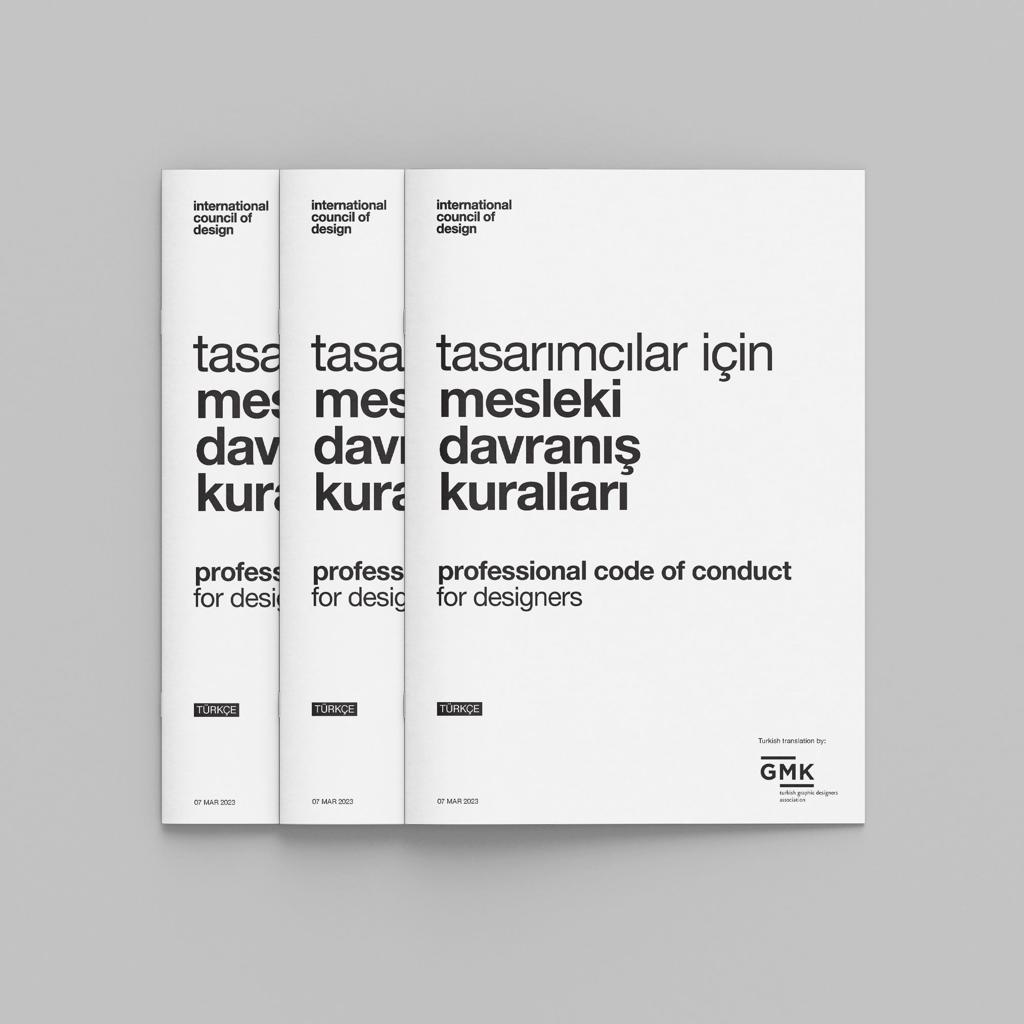 ICoD code of conduct translated to turkish