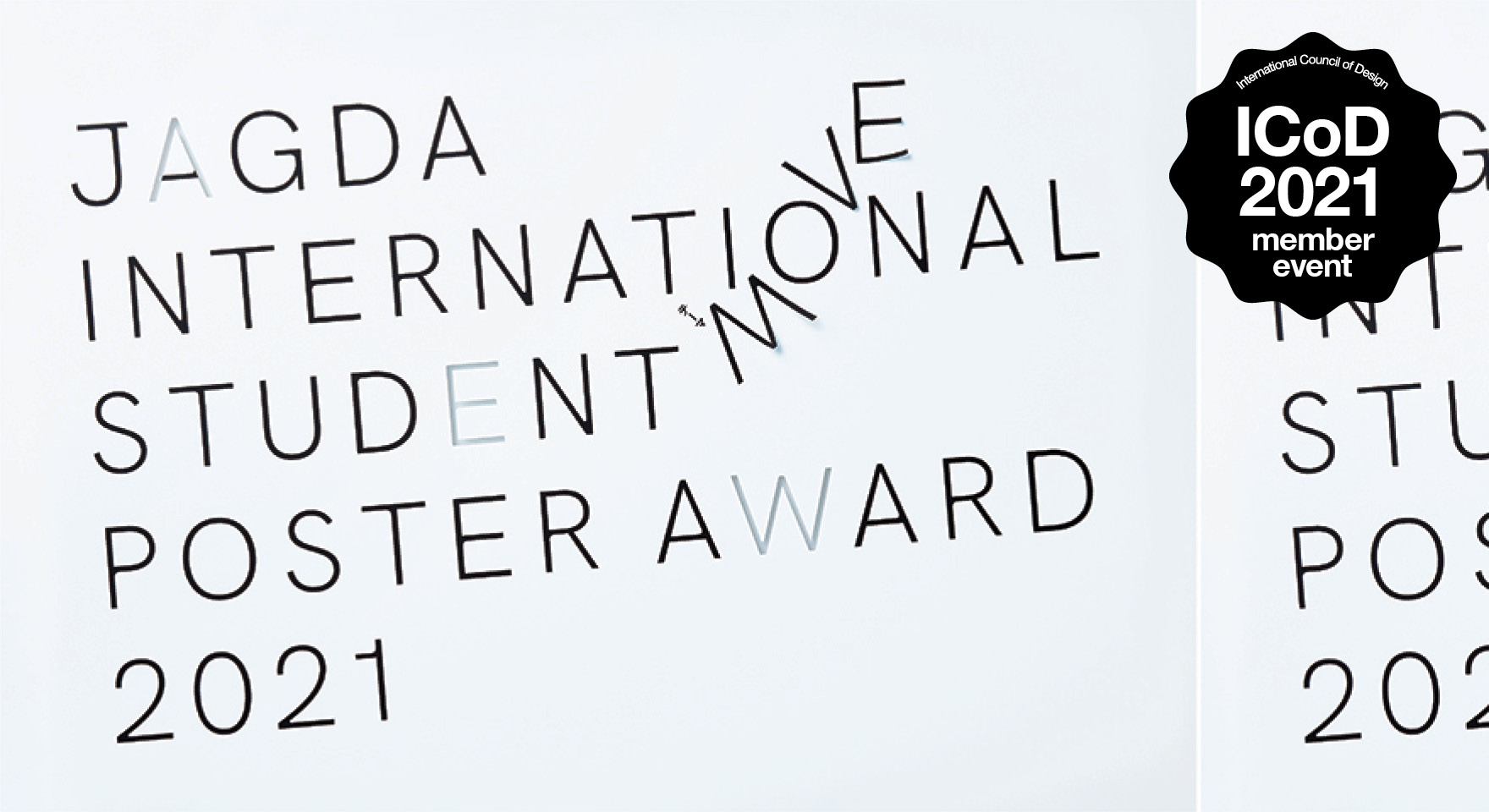 JAGDA international student poster award 2021