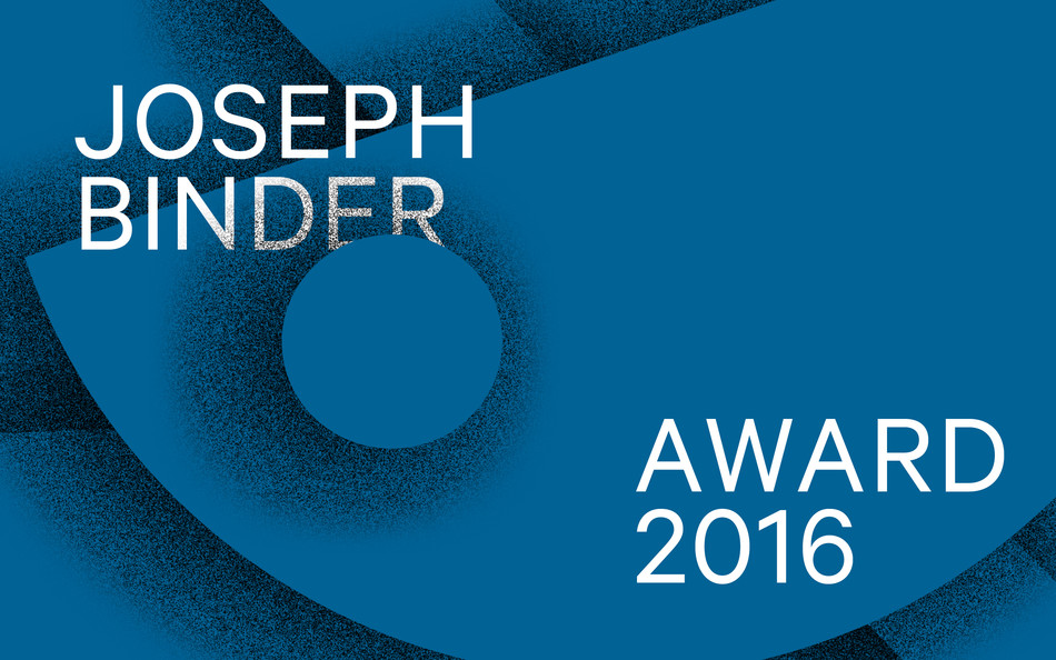 The International Jury for the Joseph Binder Award 2016 has recently selected a shortlist of participant projects to compete at the award ceremony!