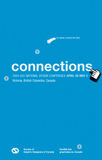 Brussels (Belgium) - Connections 2004: GDC National Design Conference is an opportunity for designers in all disciplines to develop inspiring partnerships and to discover how they can capitalise on mutual inspiration, common goals, common problems.