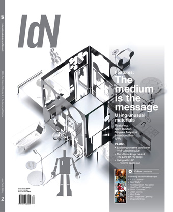 Brussels (Belgium) - IdN, a bimonthly digital design magazine, has joined the Icograda Design Media Network (IDMN).