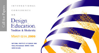 CALL FOR PAPERS: INTERNATIONAL 'DESIGN EDUCATION, TRADITION AND MODERNITY (DETM)' CONFERENCE