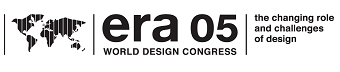 CALL FOR PAPERS IN COMMUNICATION DESIGN: ERA05 WORLD DESIGN CONGRESS 2005