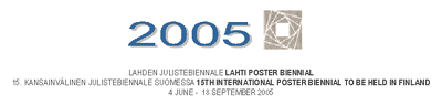 ICOGRADA ENDORSES 15TH INTERNATIONAL LAHTI POSTER BIENNIAL 2005
