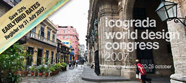 ICOGRADA WORLD DESIGN CONGRESS 2007 ANNOUNCES NEW MEDIA PARTNERS