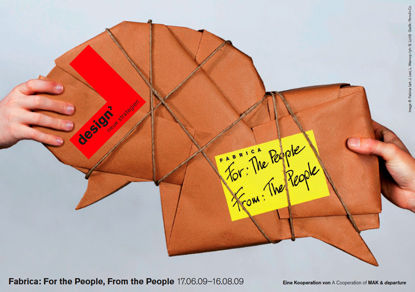 Vienna (Austria) - On 16 June 2009, the exhibition "Fabrica. For the People, From the People" will open at the MAK DESIGN SPACE, Vienna. Fabrica's two-way dialogue with its global audience, is expressed in the title and in the exhibition itself.