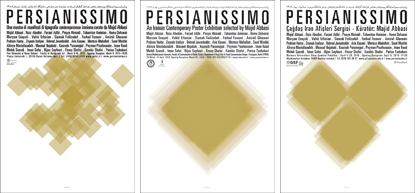 Persianissimo: An Iranian Contemporary Poster Exhibition presents works selected by Majid Abbasi