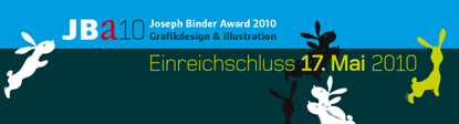 (Vienna, Austria) - Design Austria invites professional designers or design students to take part in this year's Joseph Binder Award, an international graphic design competition endorsed by Icograda.