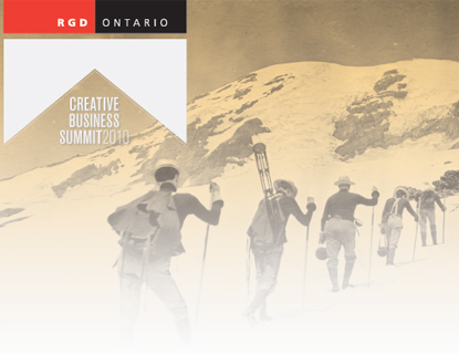 Toronto (Ontario) - RGD Ontario invites participants for the Creative Business Summit 2010, where attendees will be able to refine their relationships with clients and collaborators, improve the performance of their creative team and build their understan