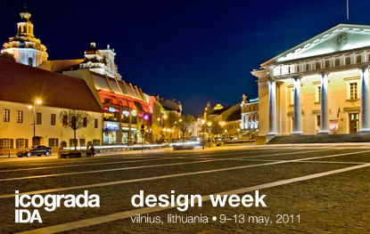 Montreal (Canada)  Vilnius, Lithuania been selected as the host location for Icogradas 2011 Design Week. Design Week is Icograda's signature event series addressing leading themes, thinking and trends within the communication design sector.