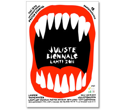 18th International Lahti Poster Biennial 2011 opens 6 June?