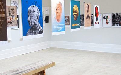 What began as a call-out for 95 posters led to a mass of submissions from all over the world - designs that pay tribute to Nelson Mandelas vision of what constitutes freedom, reconciliation, appreciation of cultural diversity, justice and equality.