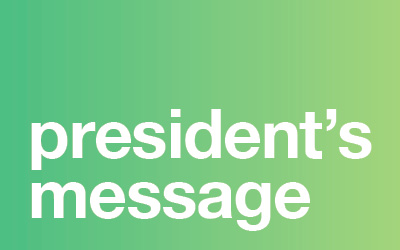 message from the president