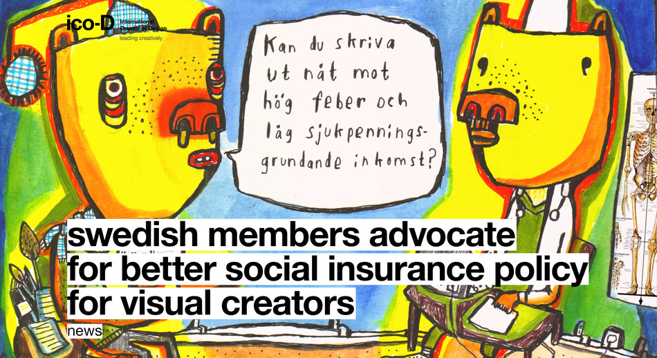 Swedish Members advocate for better social insurance for visual creators