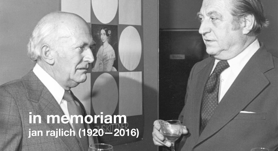 In memoriam of Jan Rajlich (1920-2016)