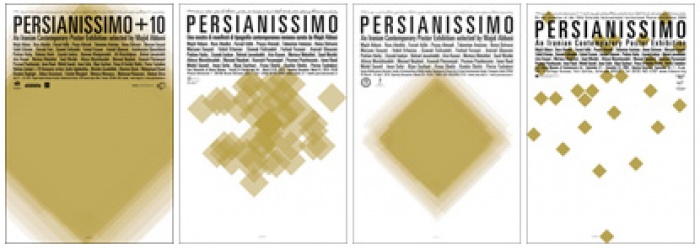 Toronto (Canada) - The Persianissimo Iranian Contemporary Poster Exhibition, will be on display at Tirgan Iranian Festival 2011 21-24 July in Toronto, Canada. The exhibition curated by Majid Abbasi, a member of the Iranian Graphic Designers Society, inclu