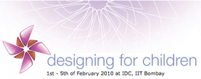 Mumbai (India) - The call for papers is now open for the international conference 'Designing for Children,' taking place in Mumbai, India in February 2010.
