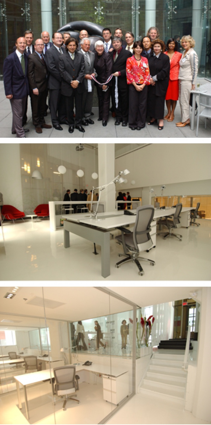 Montreal (Quebec, Canada) - The 30 May, 2005 brought together the Executive Boards of Icograda and Icsid for an historic occasion - the opening of the new joint Secretariat in Montreal, Canada.
