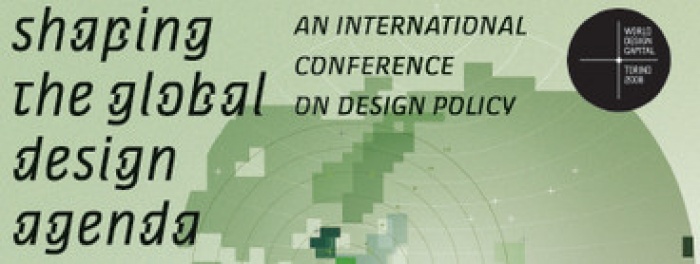 Torino (Italy) - From 6-7 November 2008, the international conference, 'Shaping the Global Design Agenda', will seek to make a significant contribution to our understanding of design as one of the key components in any nations strategy to stimulate susta