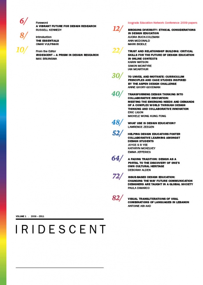 iridescent vol. 1 issue 1