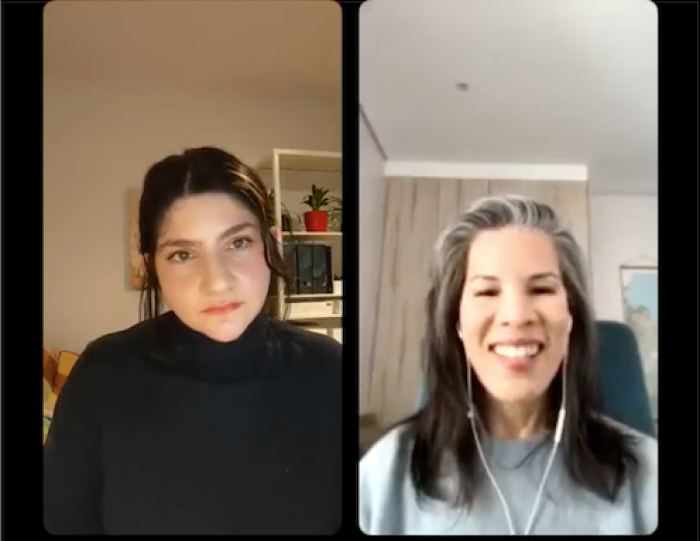 From the Africa IG Live: Marnie Guglielmi-Vitullo and Charrisse Johnston