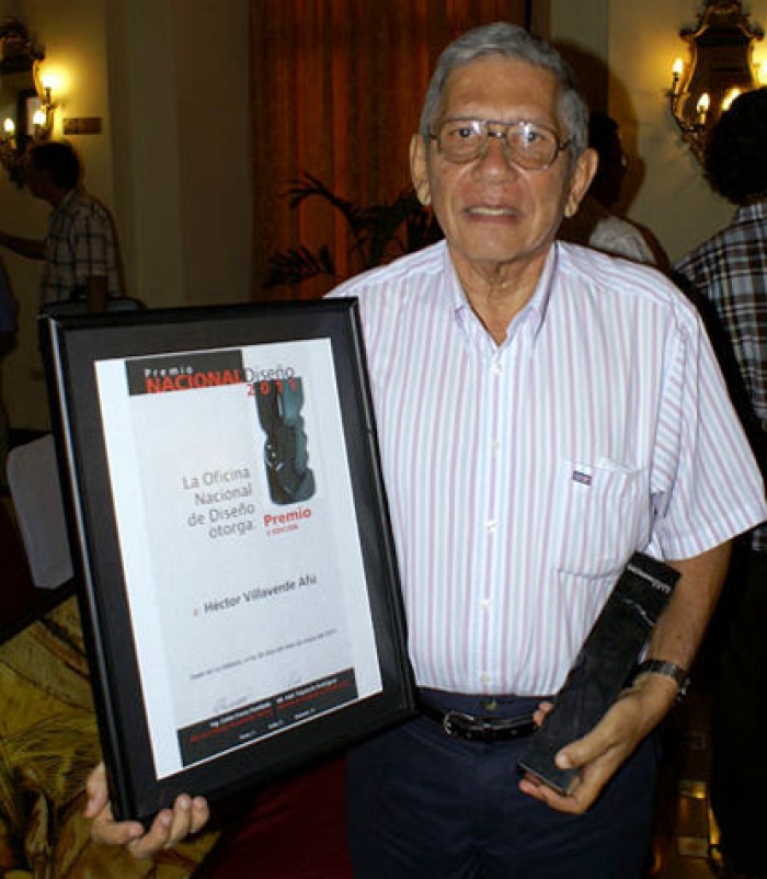 La Habana (Cuba) - In recognition of a successful career spanning five decades, Héctor Villaverde  has been recognised with Cuba's National Design Award. The distinction, awarded every two years, celebrates Villaverde's dedication to the development of de