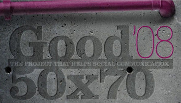 Milano (Italy) - The 210 posters selected by the 2008 Good 50×70 jury as the best of all this years entrants are now online. In total, 2710 posters were submitted in response to seven briefs: Child Mortality, Global Warming, Human Rights, Hunting, STDS,