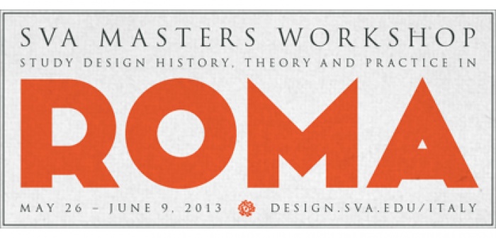 Study graphic design and typography this summer with the School of Visual Arts, in Romethe birthplace of Western typographic tradition. This workshop is a unique way to learn about type and typography, book and lettering design, as well as architecture,