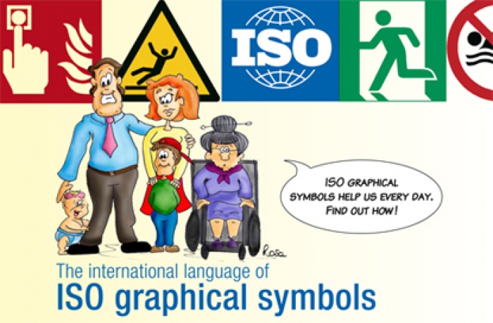 Being able to understand safety messages and public information despite language barriers or illiteracy is possible thanks to internationally harmonised graphical symbols developed by the International Organization for Standardization.